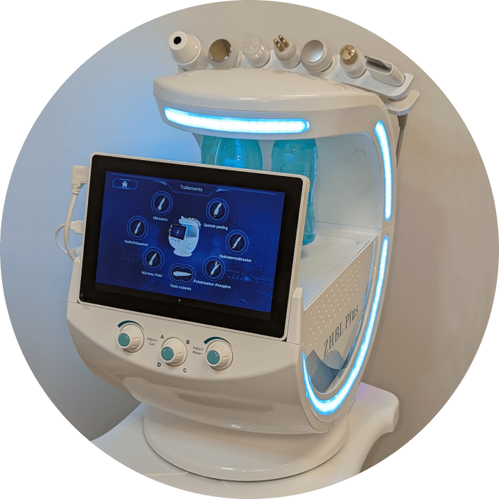 Hydrodermabrasion machine